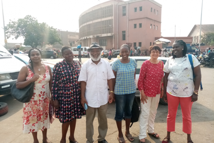 Prof. Jane Oduor, Ms. Caroline Mutai, Prof. Kithaka wa Mberia, Dr Zipporah Otiso, Prof. Helga Schroeder and Dr Prisca Jerono @ the 1st African Pragmatics Conference